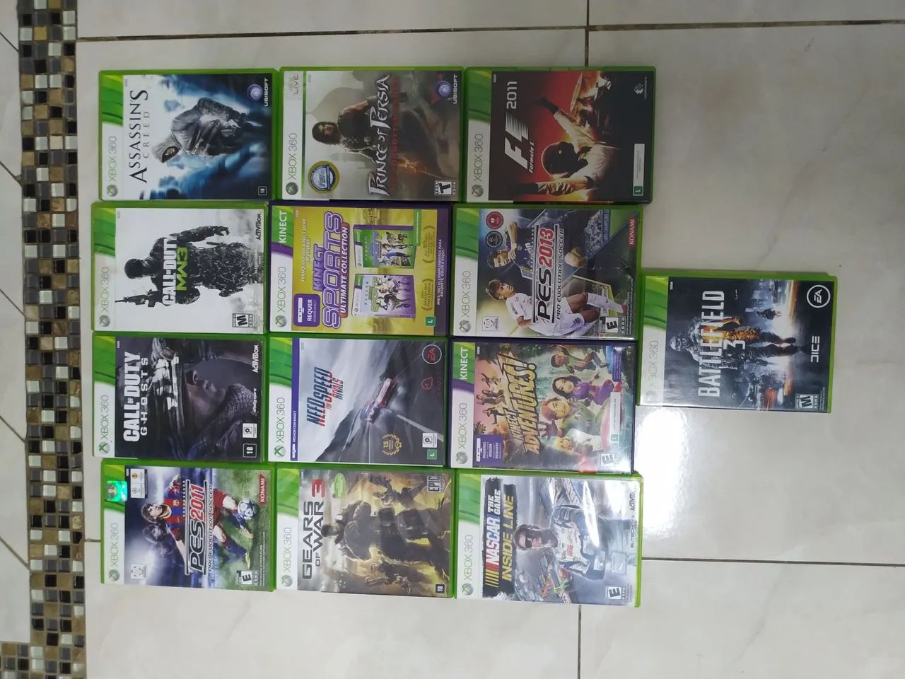 Xbox 360 Original com kinect e 13 jogos  - Foto 3
