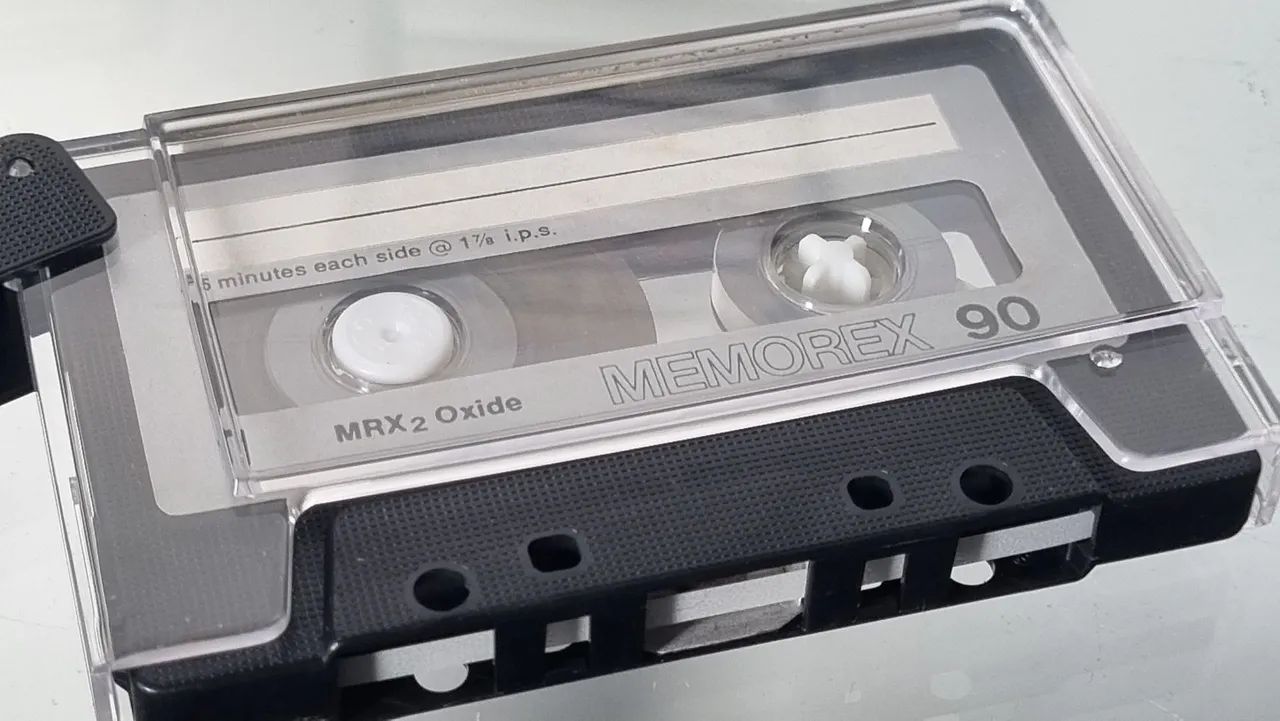 Fita cassete Memorex MRX2 Oxide 90 (1974 Made in USA) - Foto 4