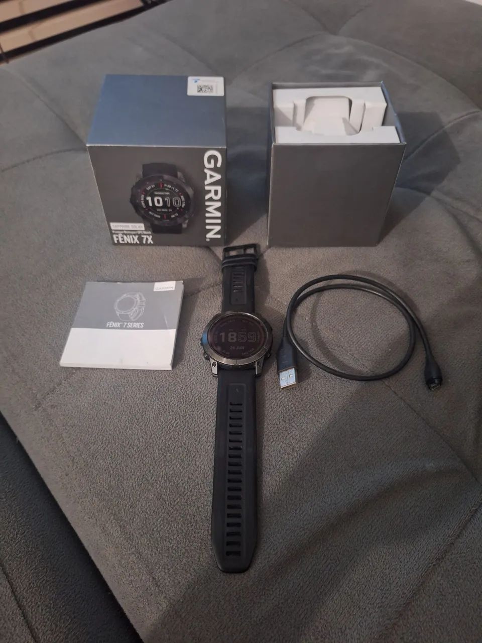 Garmin Fenix 7X - Sapphire Solar 