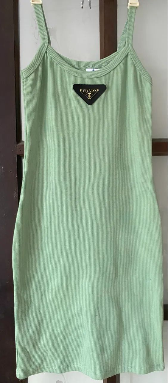 Vestido verde R$ 15,00 TAM P 
