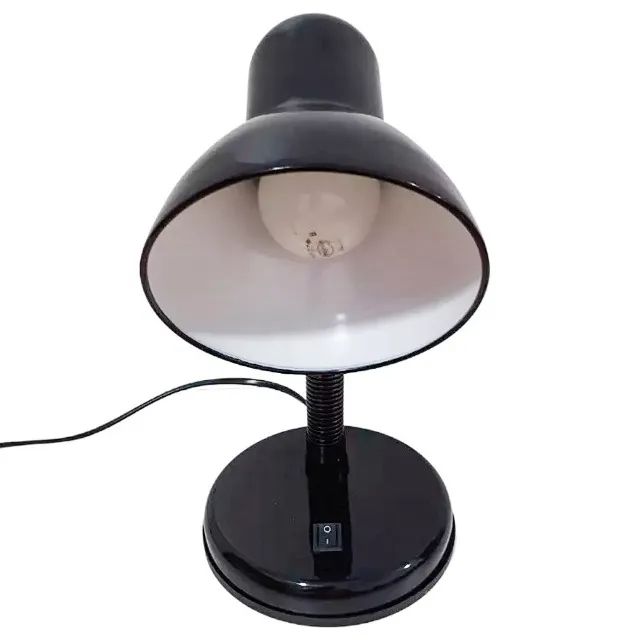 LUMINARIA DE MESA MINI OFFICE LAMP E27 - PRETO - Foto 3