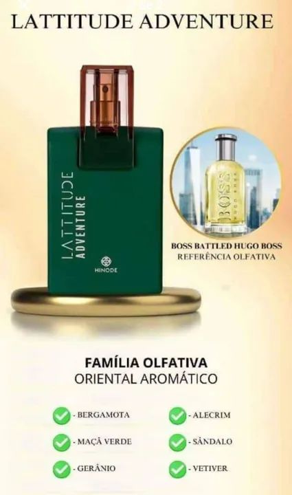 Perfume Lattitude Adventure Hugo Boss - Masculino - Hinode 100ml100ml - Foto 2