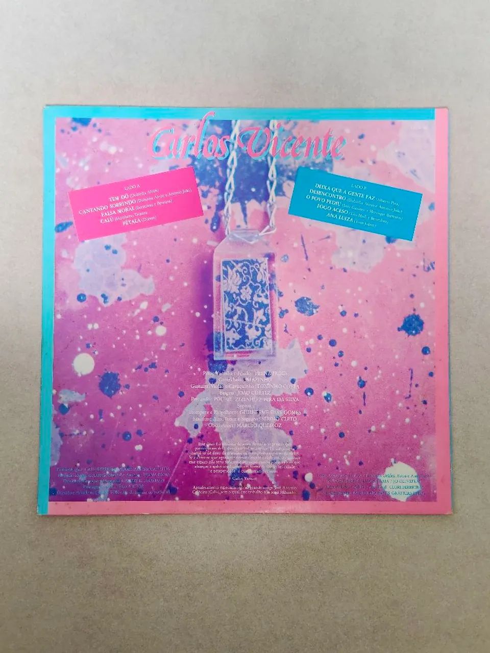LP Carlos Vicente - Cantando Sorrindo - Foto 2