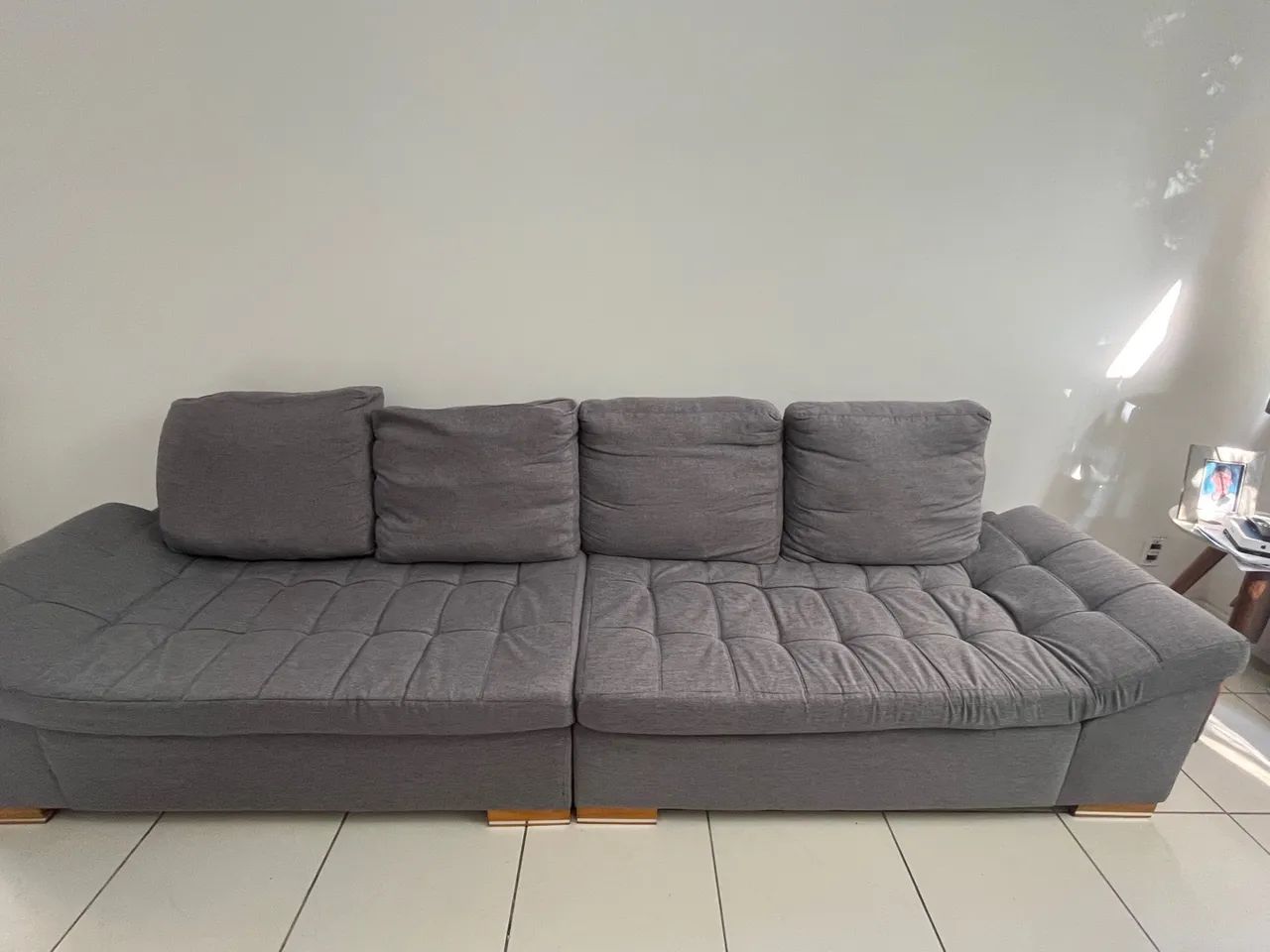 Sofá 4 lugares grandão - Foto 3