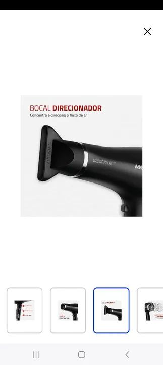 Secador de Cabelo Mondial - Novo - Foto 4