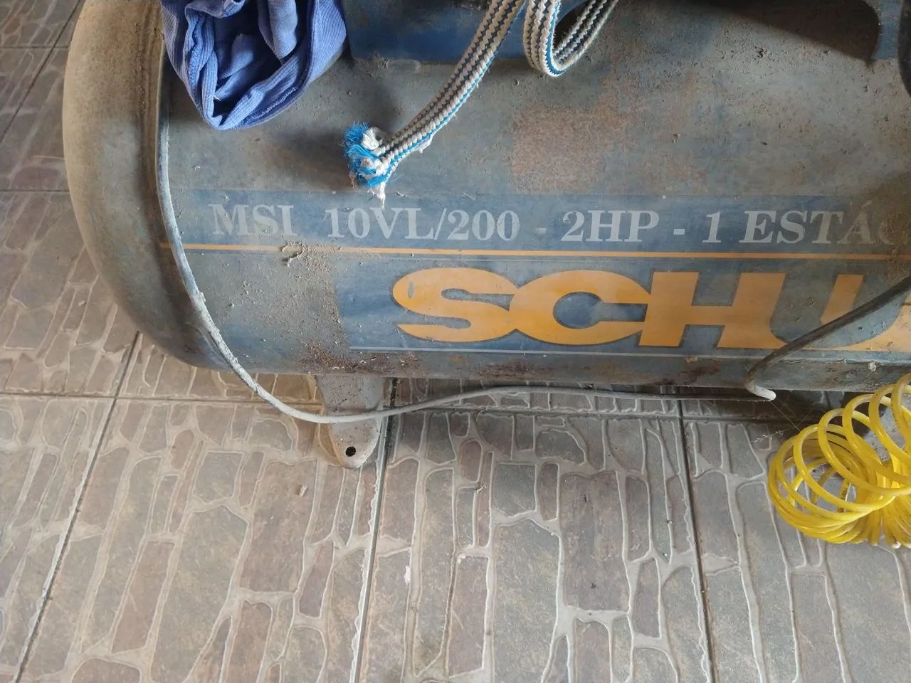 Compressor de ar Schulz 2HP - Usado - Foto 4