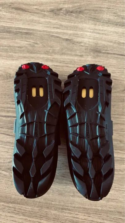 Sapatilha shimano mtb / speed - me100 - nova - Foto 2