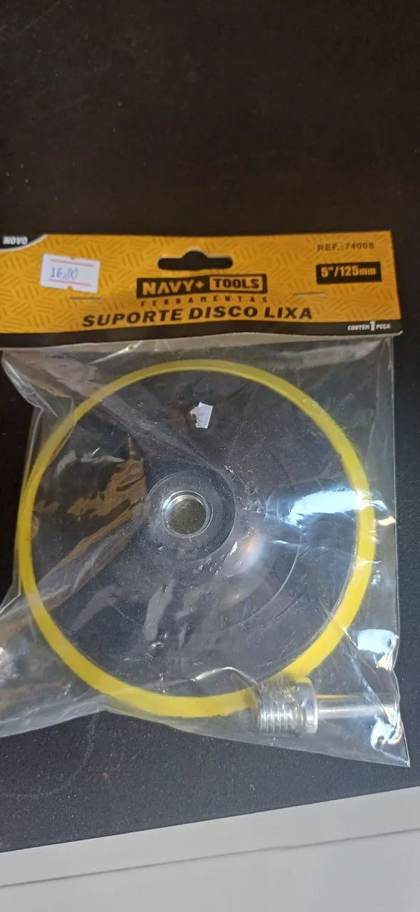 Suporte Disco Lixa 5"/125mm - Navy Tools