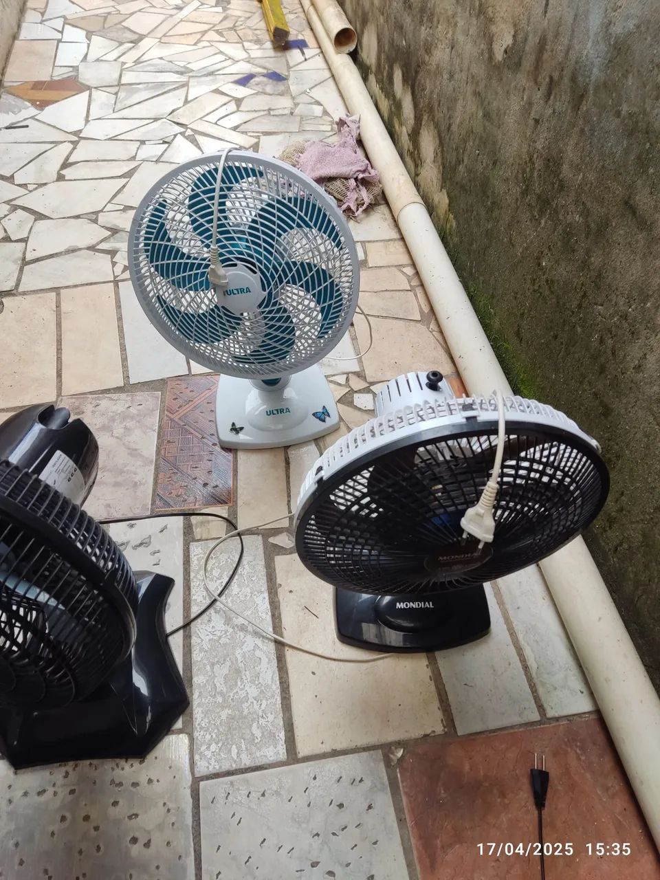 Ventiladores 110 volts 30 e 40 centímetros   entrego em Votorantim 