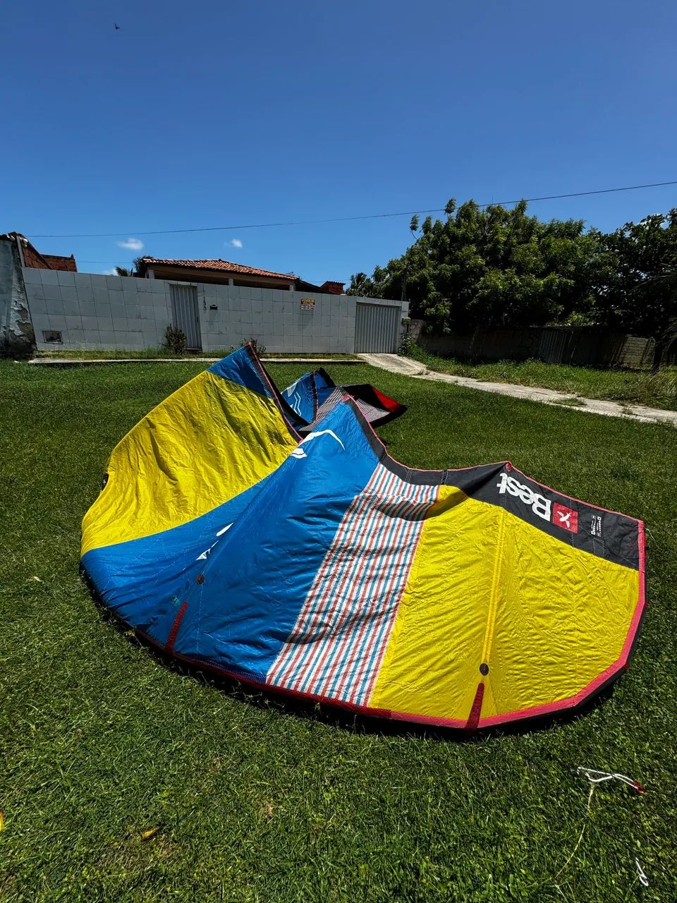 Kite best TS 12m Kite+barra+bolsa - Foto 3
