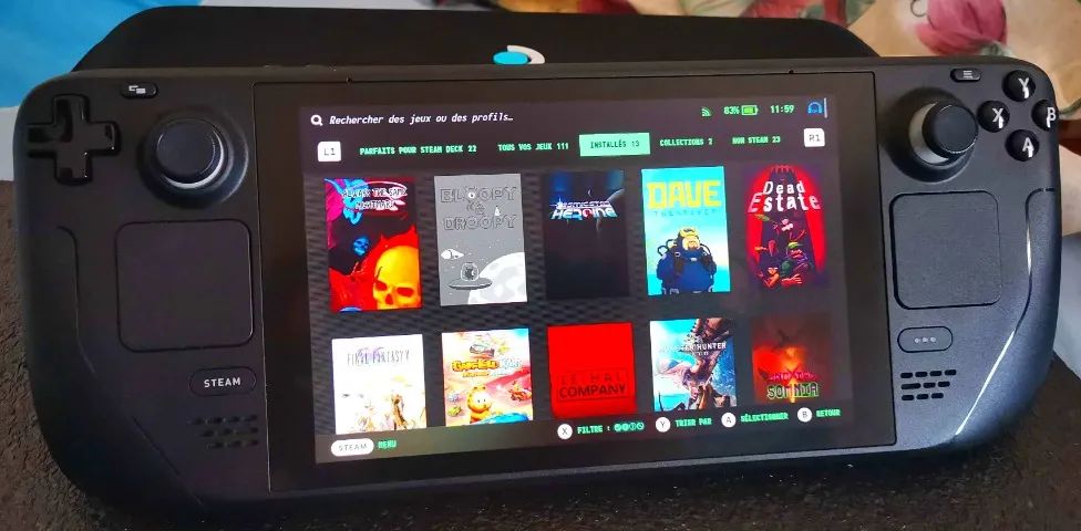 Steam Deck 1tb completa + Hard Case + Carregador Original - Foto 6