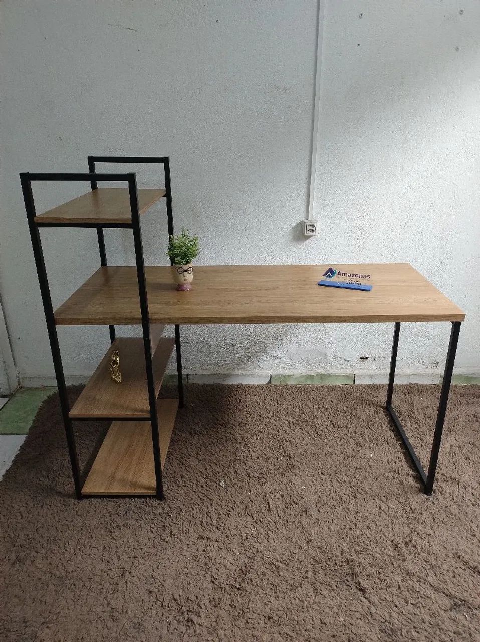Mesa com Prateleiras - Linha Industrial  - Foto 4