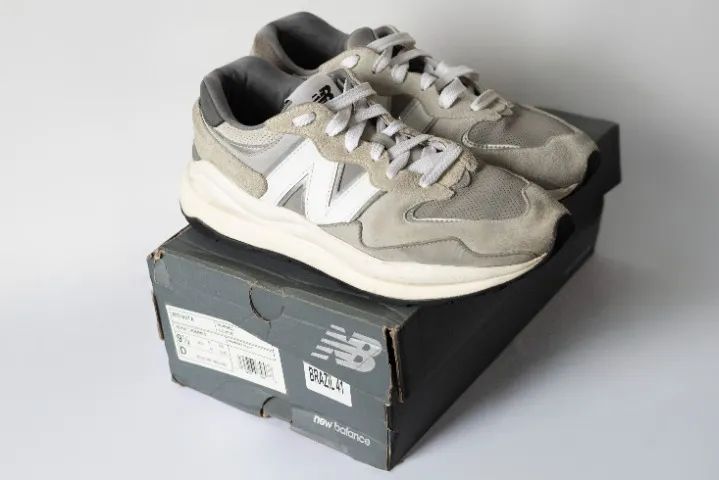 Tênis New balance 5740 Grey Day Tamanho 41 edição limitada com caixa e NF - Original