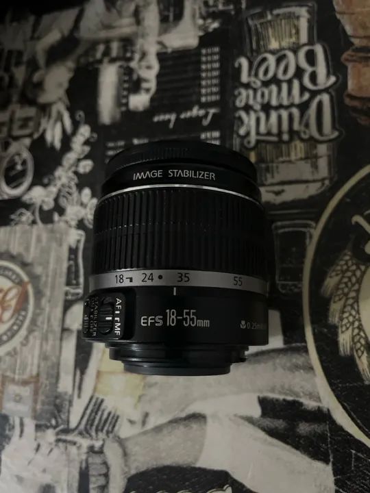 Lente Canon EFS 18-55mm - Image Stabilizer