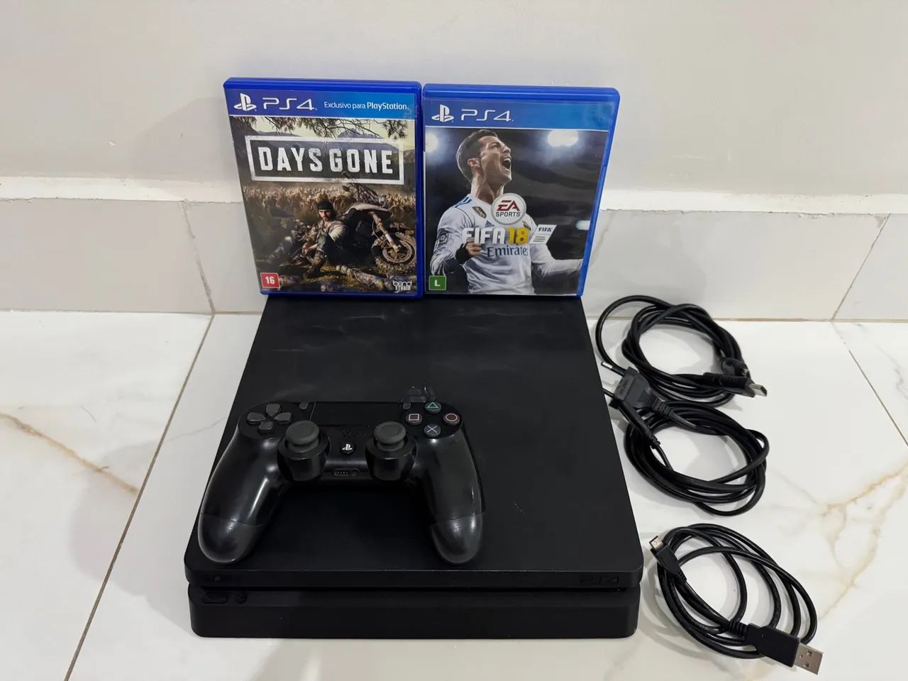 Ps4 Slim 1 Tera | Cartão Até 18x | Venha Testar  - Foto 3