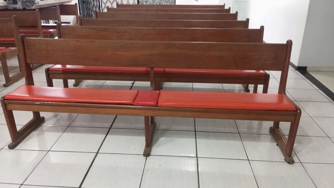 Bancos de Madeira para Igreja/Auditório - Foto 2