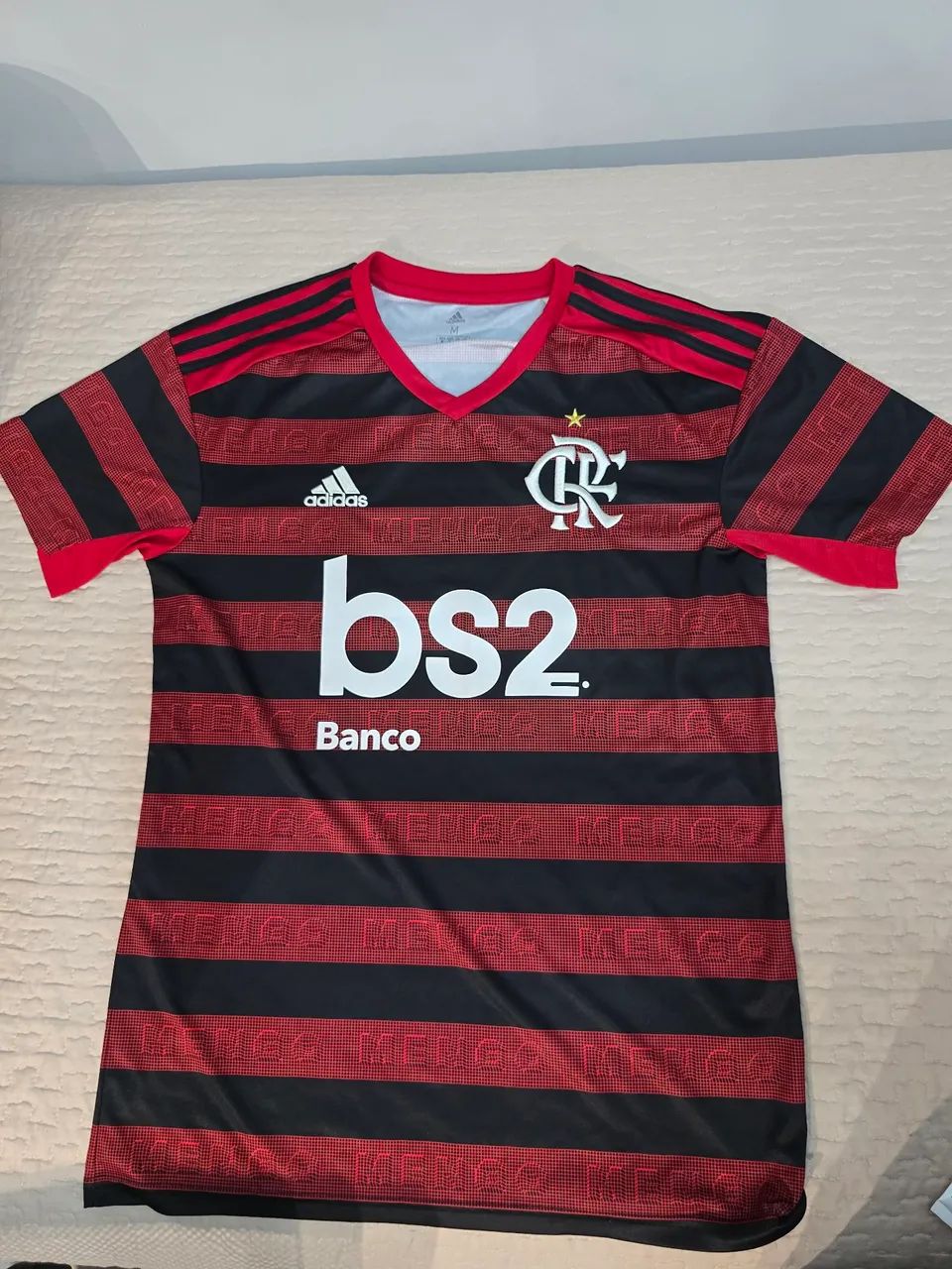 Camisa Flamengo Original Adidas 2019 - Tamanho M - Foto 2