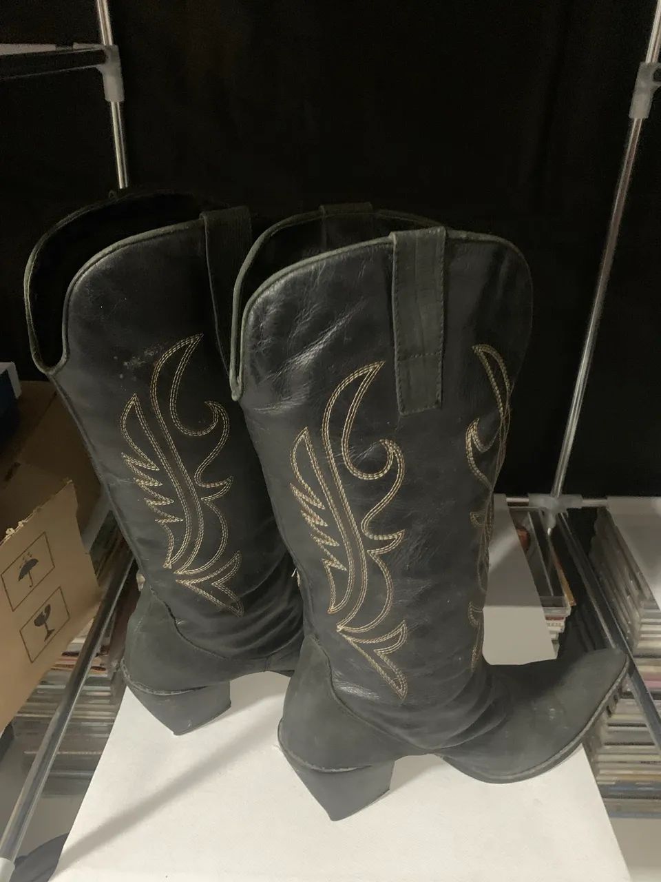 Bota Feminina - Calça bem 36 - Em couro  - Foto 6