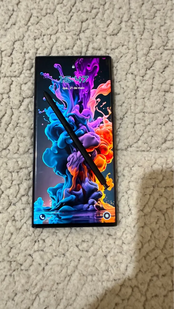 S22 ultra zerado! Sem nenhum detalhe!!!