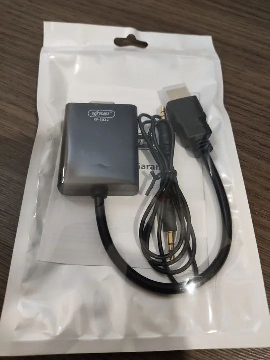 Conversor HDMI para VGA (Novo) - Anápolis  - Foto 4