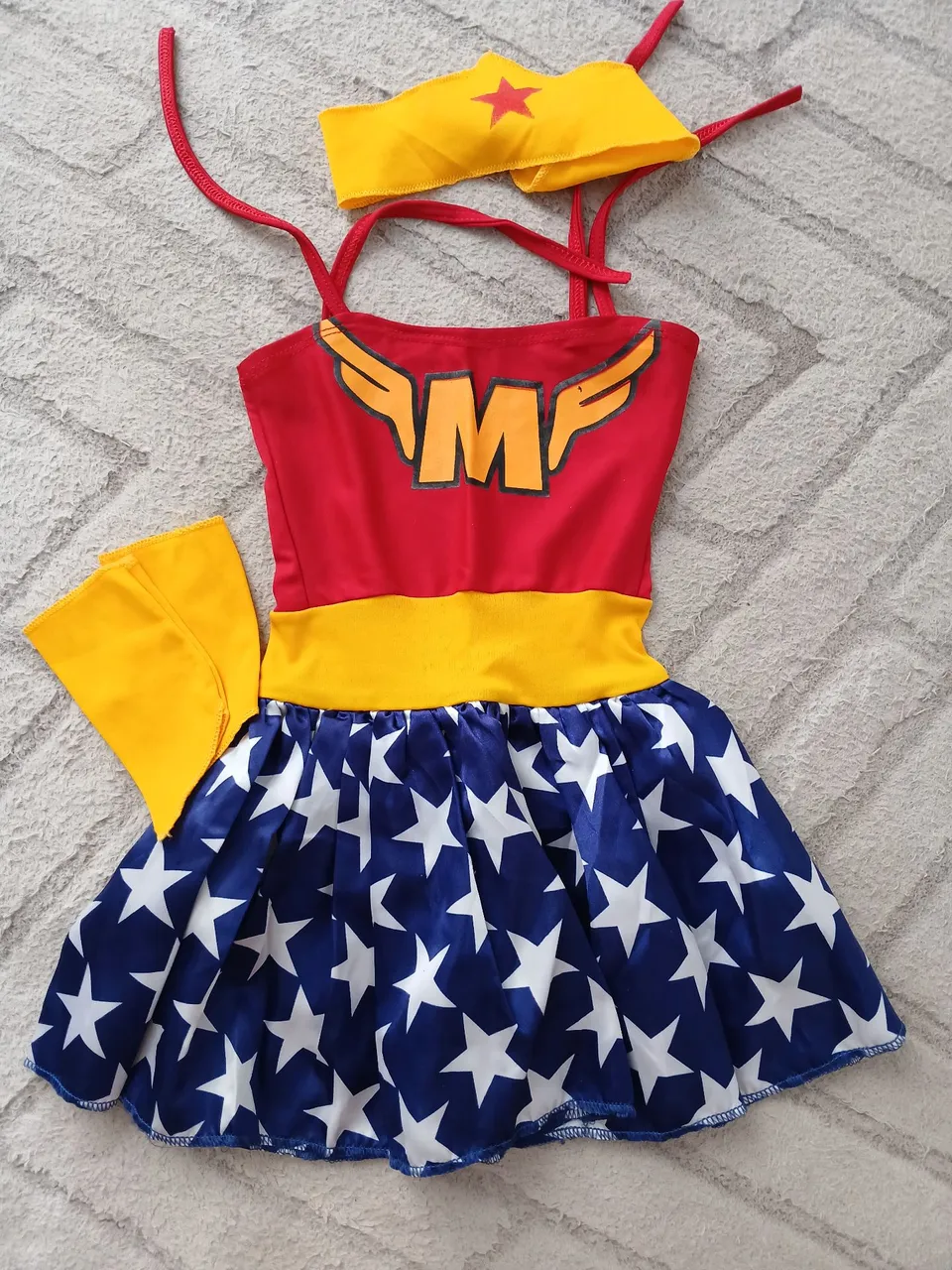 Fantasia infantil mulher maravilha