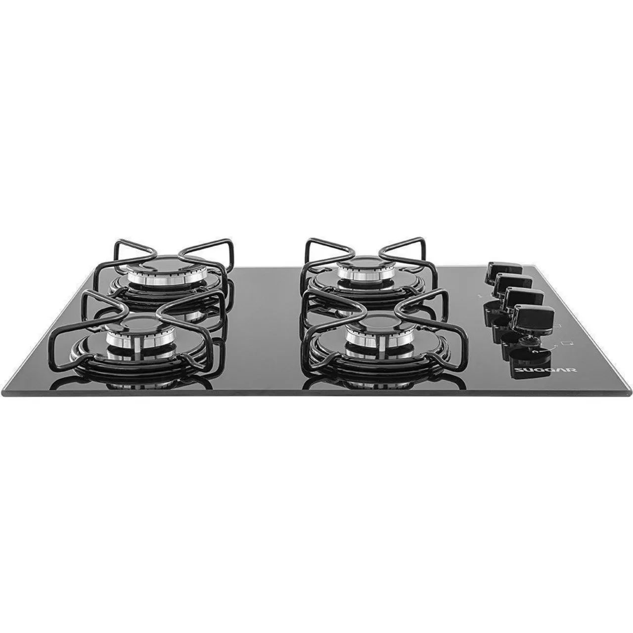 COOKTOP 4 BOCAS PRETO SUGGAR NOVO - Foto 4
