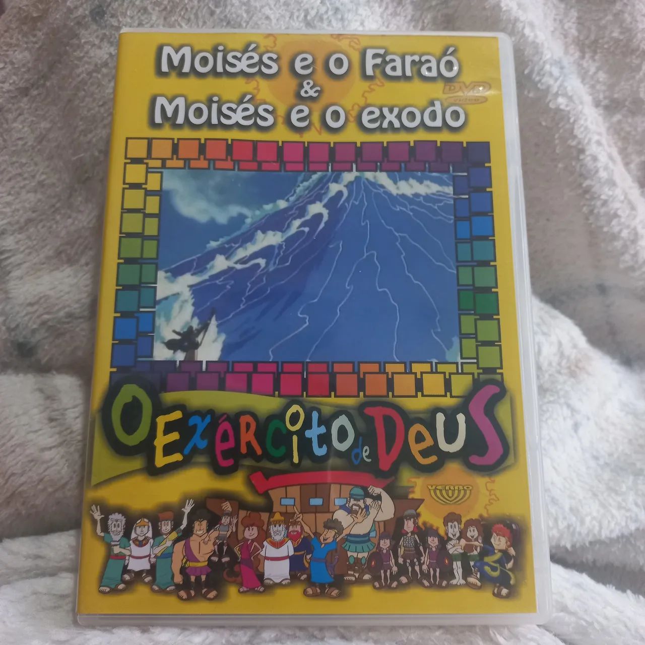 Dvd Moisés e o Faraó & Moisés e o Exodo O exército de Deus 