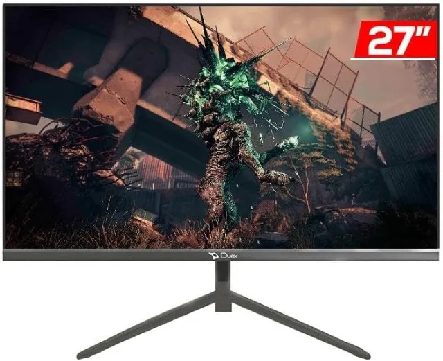 Monitor Gamer 27 Pol, IPS, 4K, UHD, 1ms, 100Hz ou 2K 144Hz (NOVO)