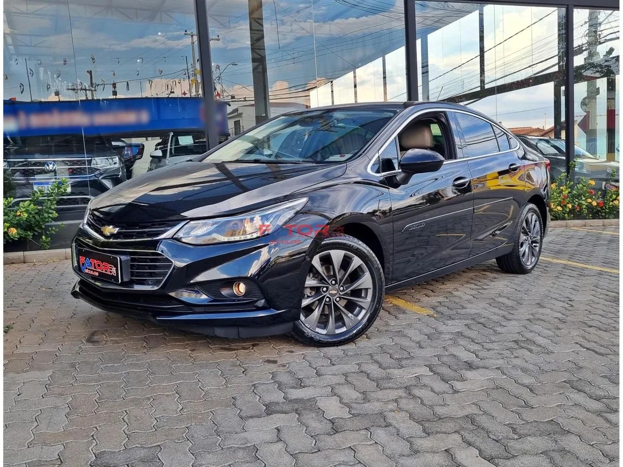 CRUZE LTZ 1.4 16V TURBO FLEX 4P AUT.  PRETA 2017/2017