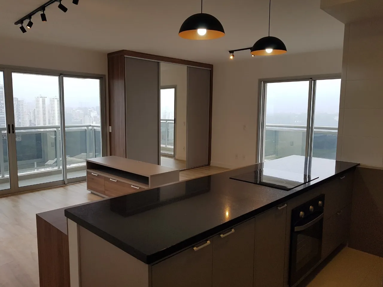 Studio em Santo Amaro com 55m², 1 vaga.