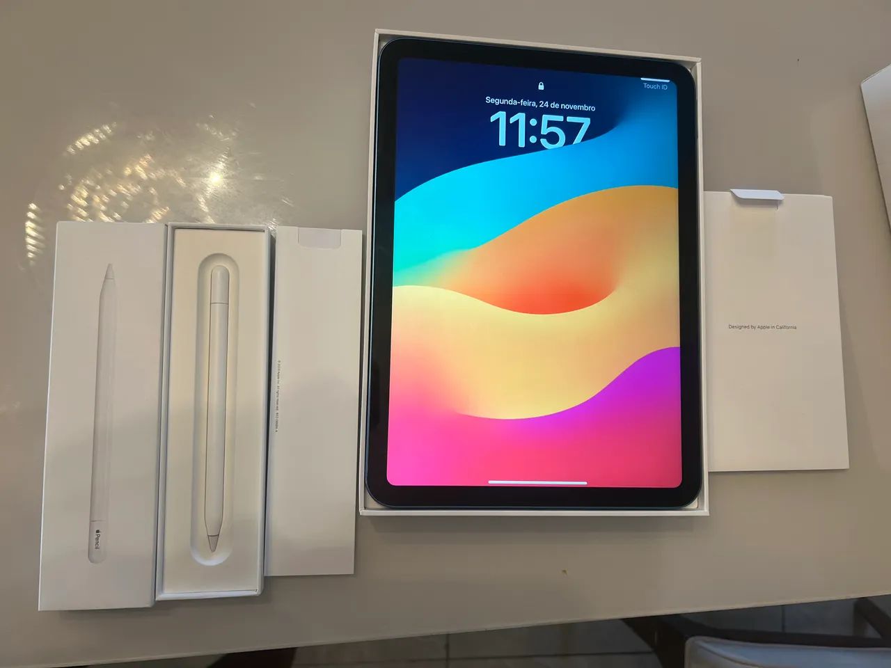 iPad 10 geração 64GB + Apple Pencil semi novos - Tablets e E