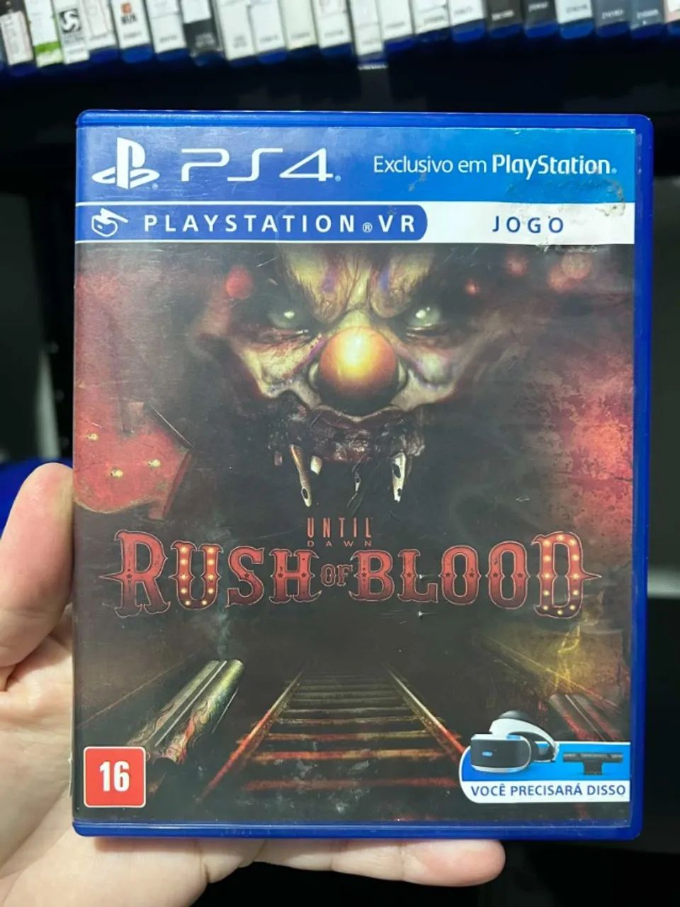 Jeu Until Dawn: Rush Of Blood – VR – Pour Sony PlayStation 4 – Neuf Sous Blister