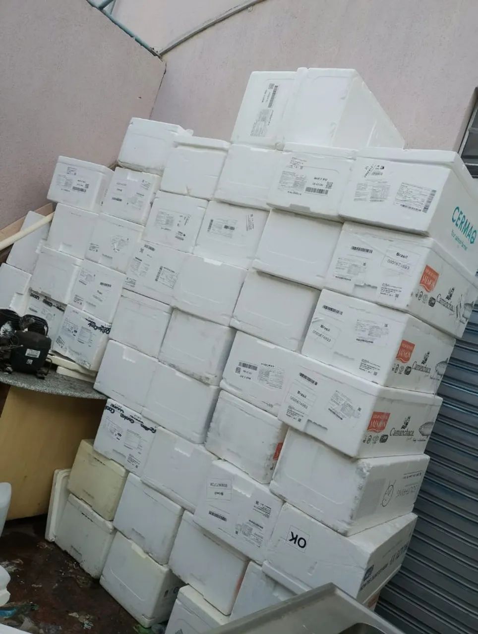 Lote de Caixas isopor térmicas promoção 
