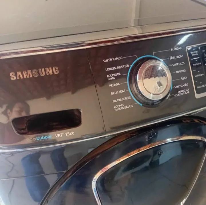 Máquina de Lavar Samsung ecobubble VRT 15kg
