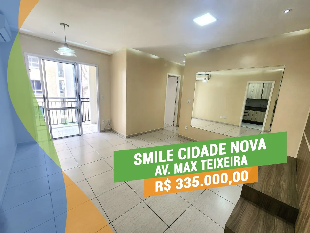 Smile cidade nova 2Qts/1St Av. Max Teixeira