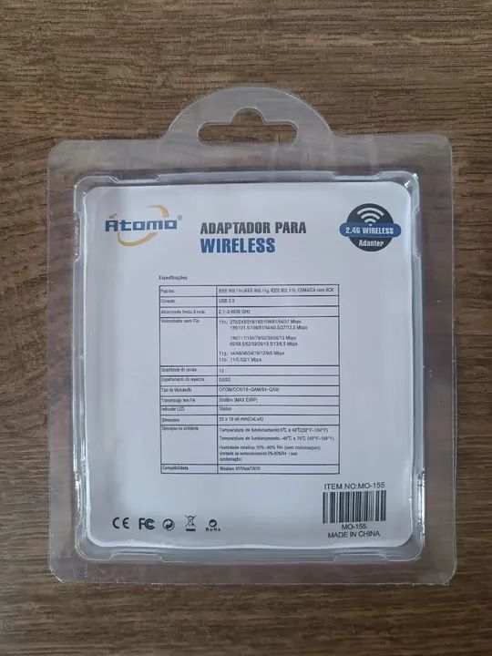 Adaptador Wireless Wi-Fi 150mb/s Usb 2.0 - Foto 2