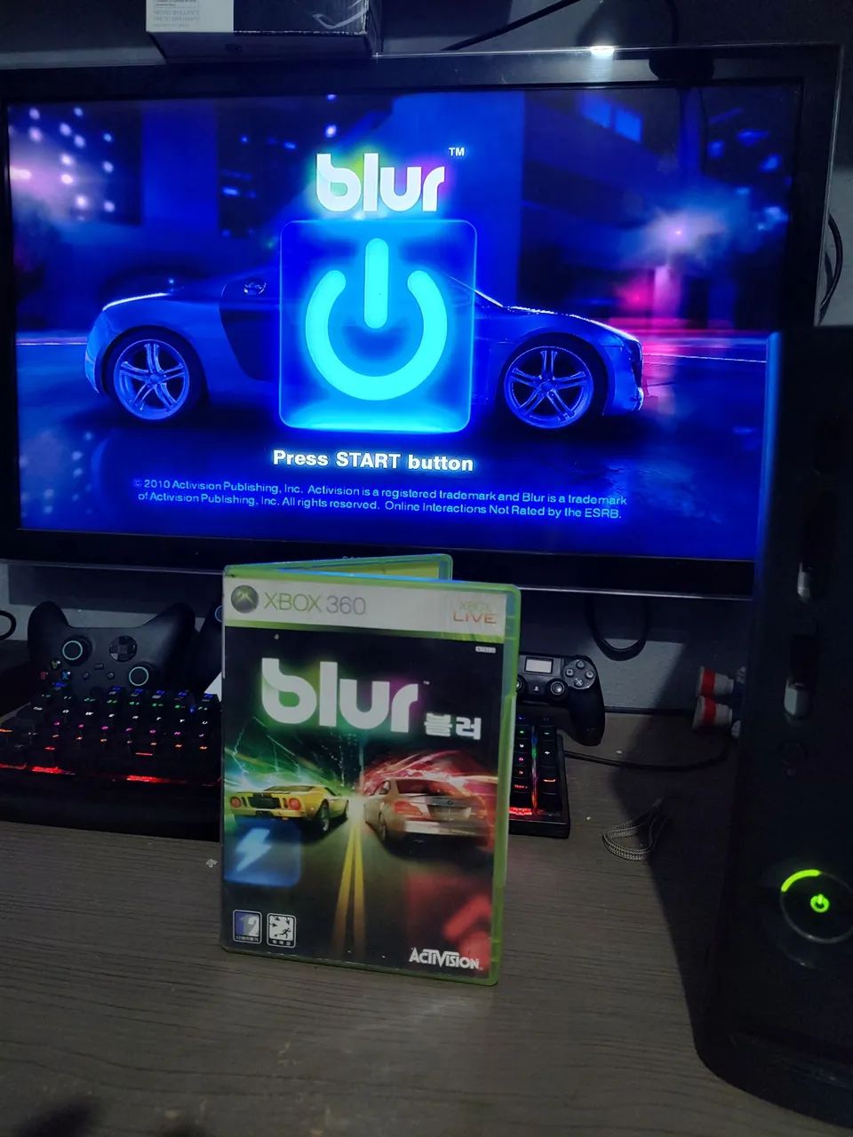 Jogo Blur Xbox 360 completo. - Foto 2