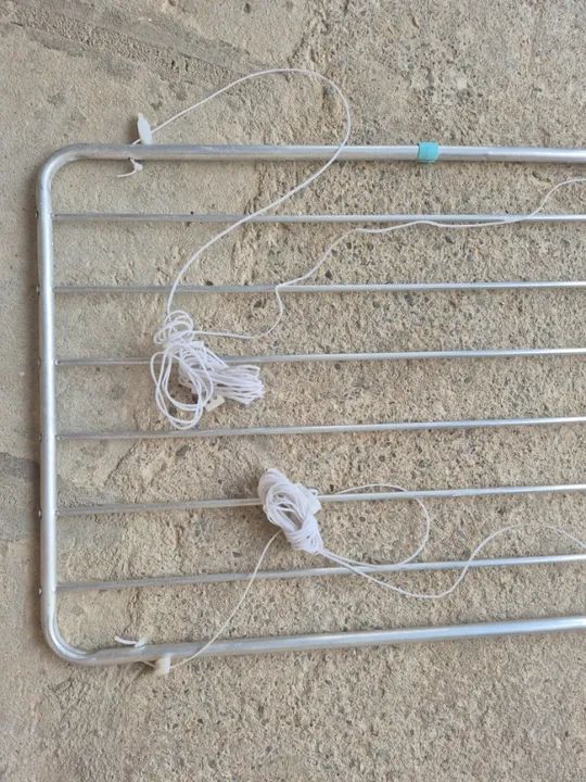 Varal de teto área externa - Foto 2