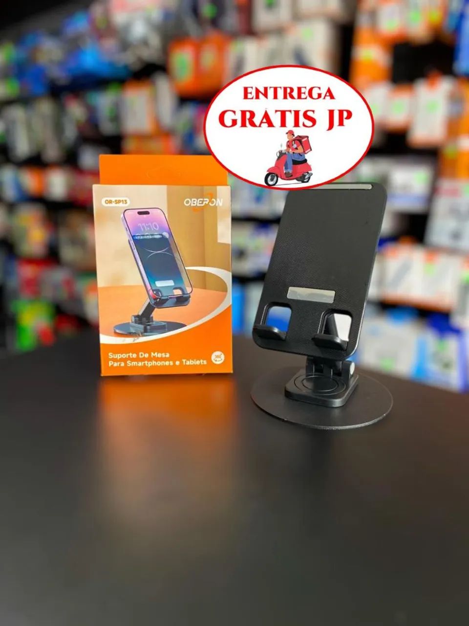 SUPORTE DE MESA PARA SMARTPHONE E TABLETS