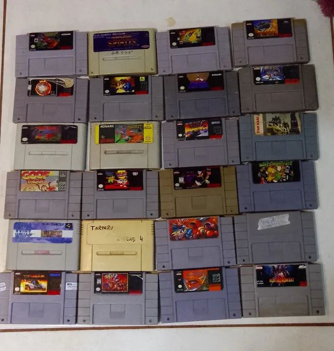 Jogos Super Nintendo Nitendo snes Mário diversos  - Foto 3