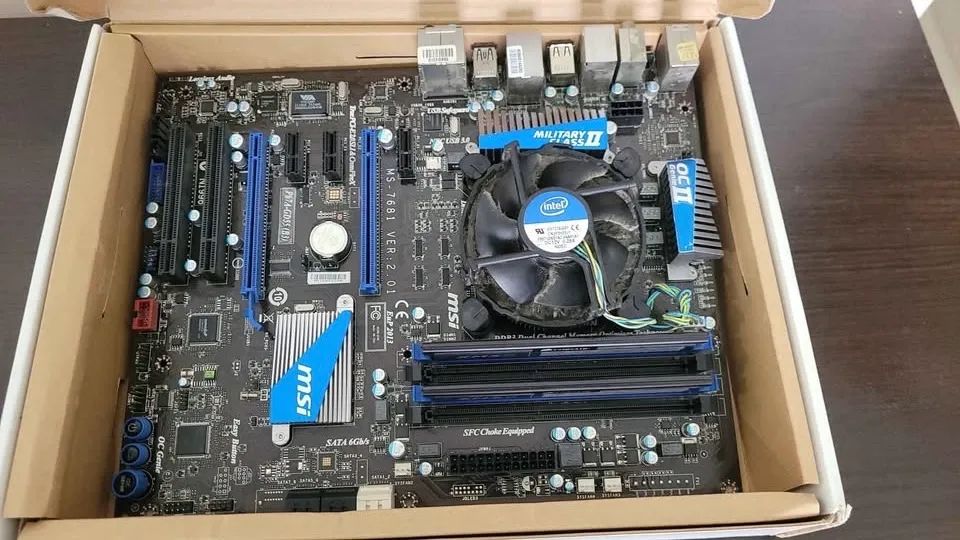 Kit: Placa Mãe / Processador / Memória RAM 64291870647938121