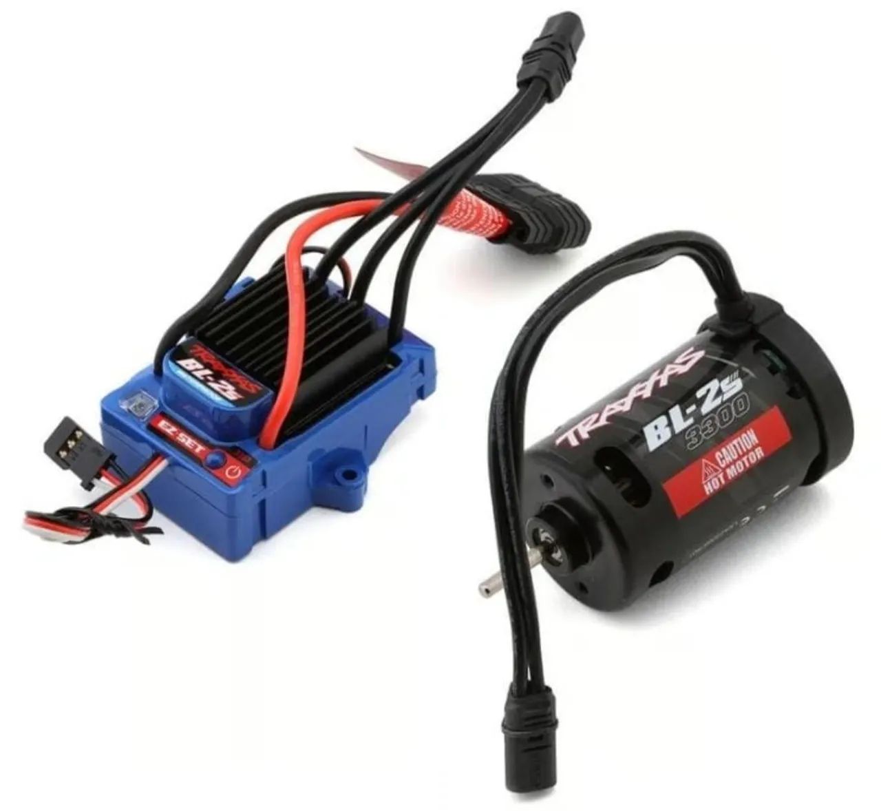 Combo Esc e motor Traxxas BL-2s e 3300kv - Zerado! 