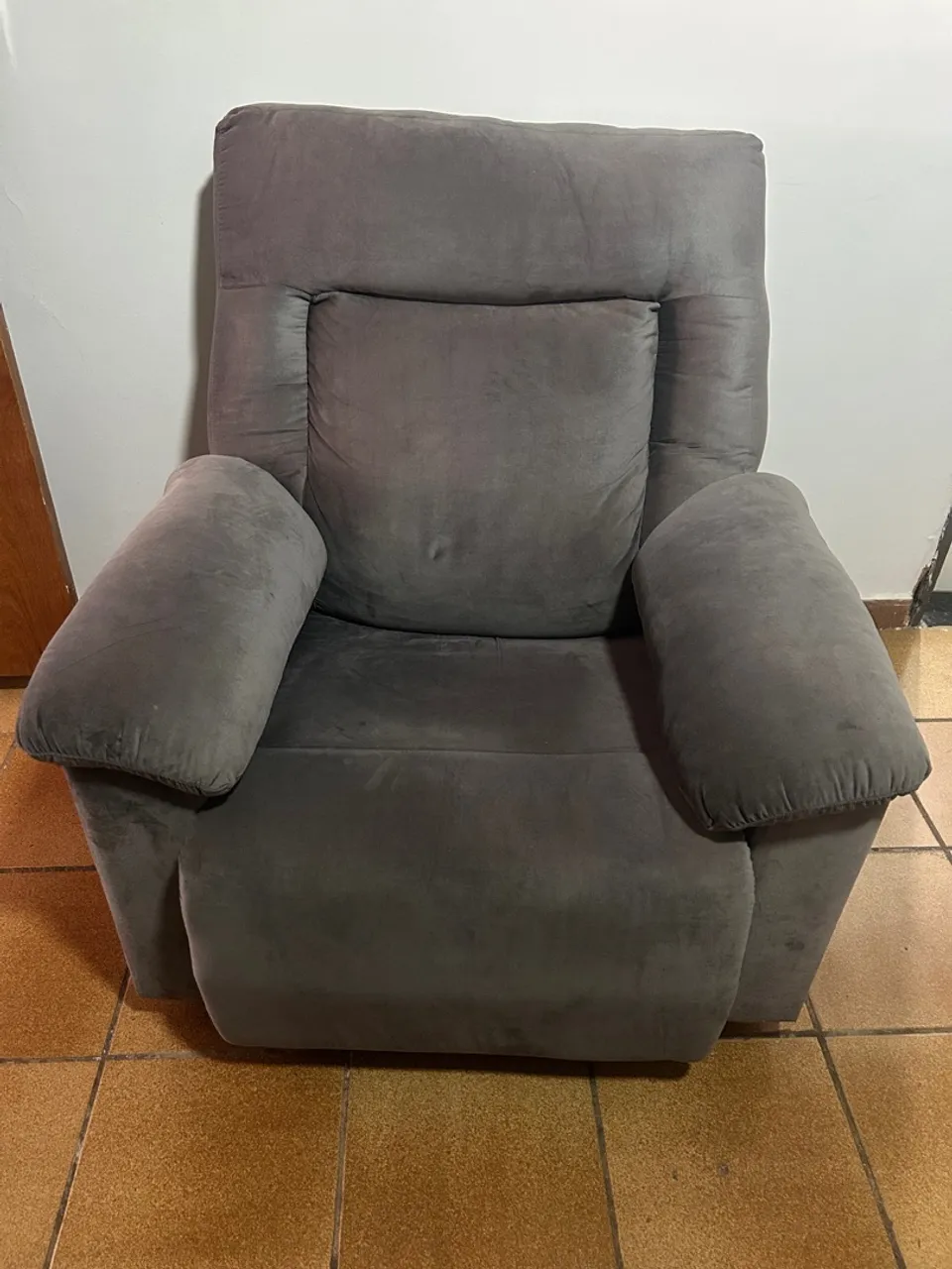 Poltrona Reclinável Cinza