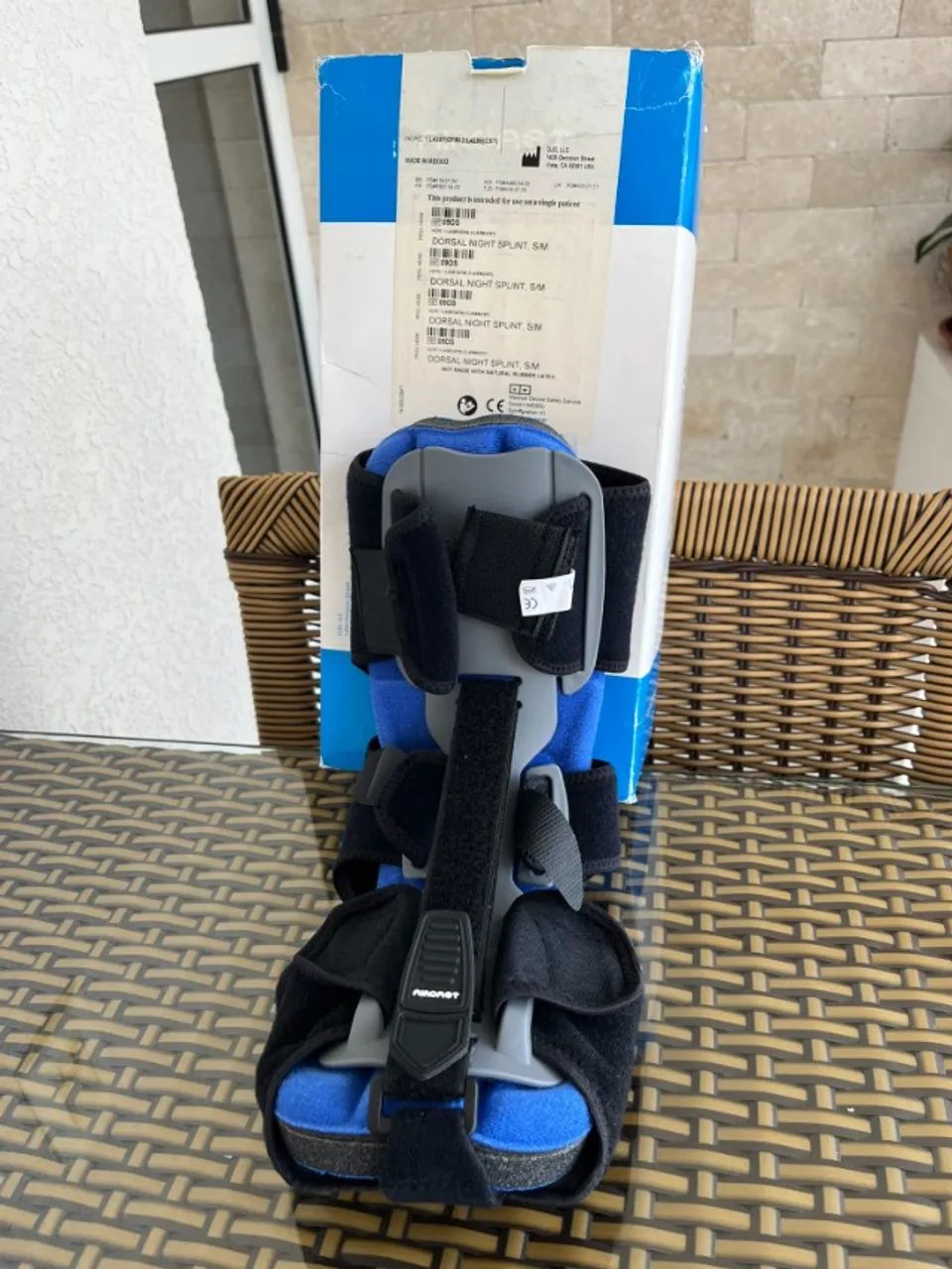 Órtese Noturna para Fascite Plantar Night Splint Aircast - Foto 3