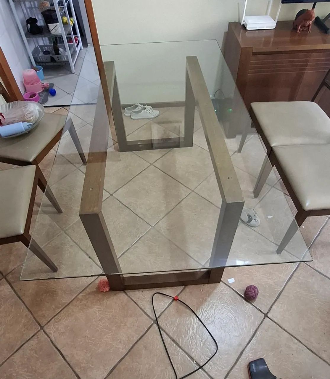 Tampo de Vidro temperado para mesa de jantar - Foto 2