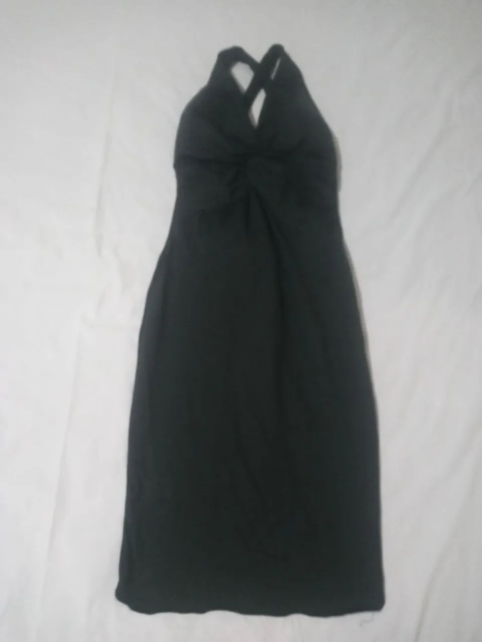 Vestido em malha Preto - Foto 5