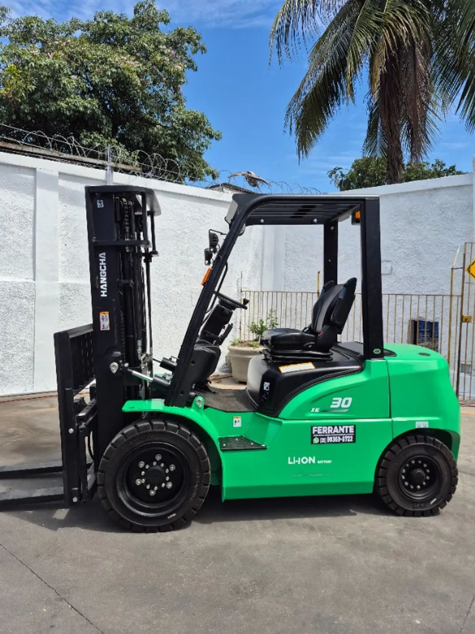 Empilhadeira Eletrica 30 Xe Hangcha 2025 - Foto 5