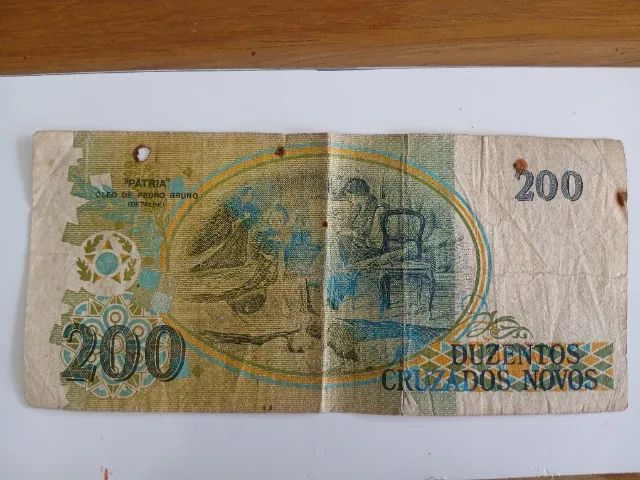 Cédula de 200 Cruzados Novos - Foto 2