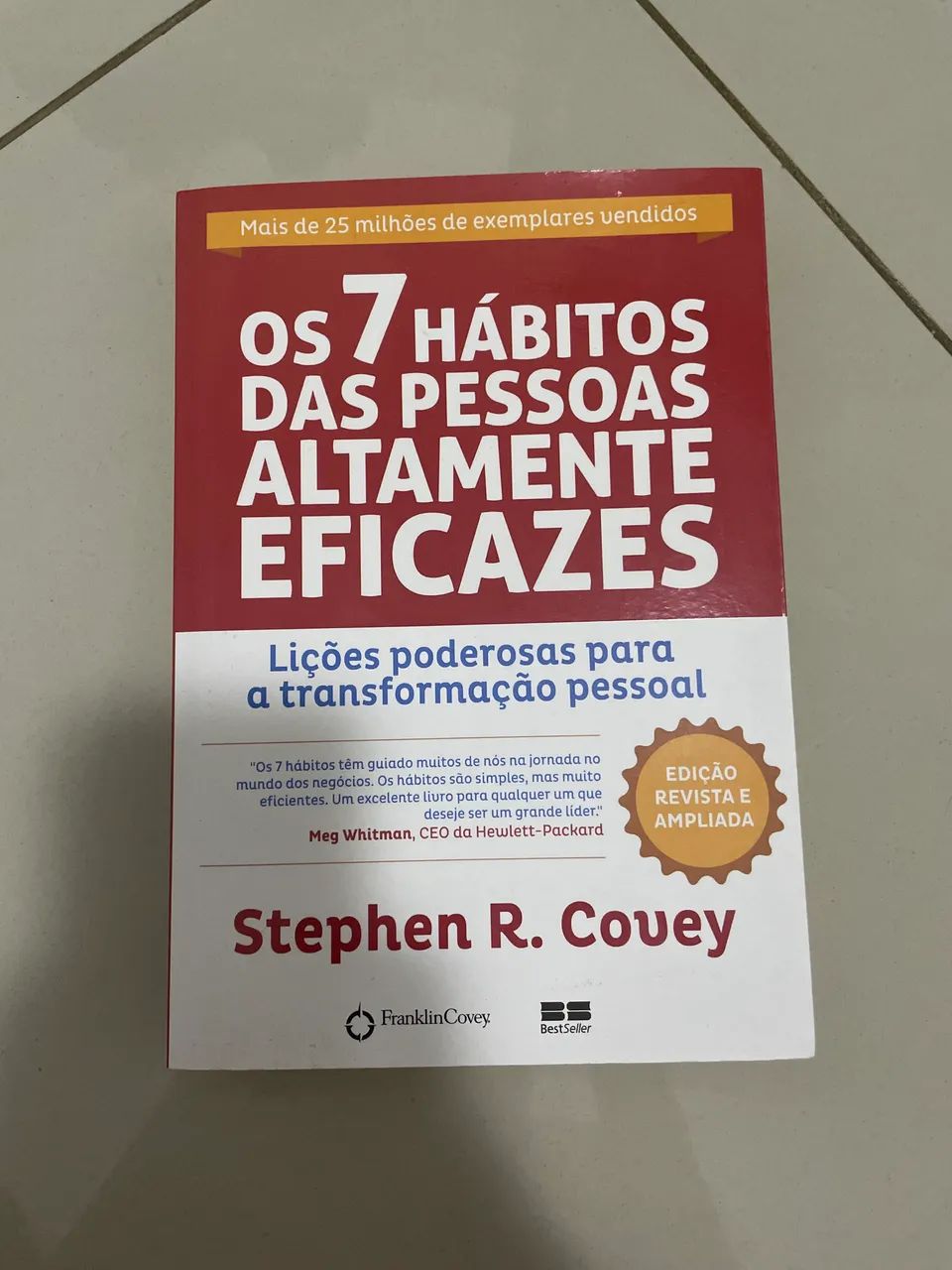 Livro Os 7 Hábitos das Pessoas Altamente Eficazes