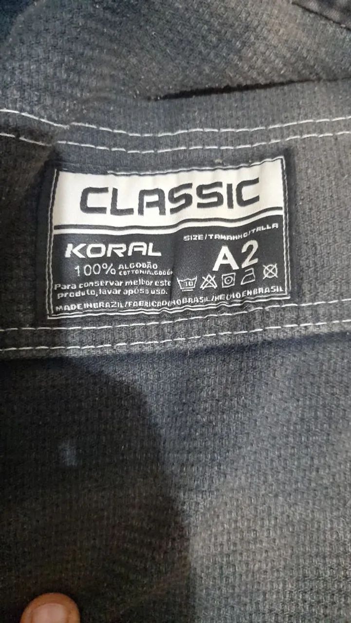 Kimono de Jiu-Jitsu Koral Classic - Tamanho A2 - Foto 2